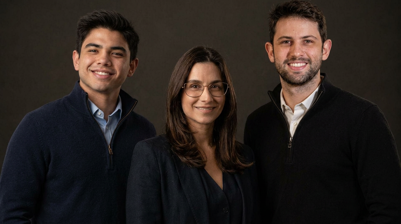 Time Sereno Capital: Victor Gilbert, Sofia Abreu e Lucas Gilbert